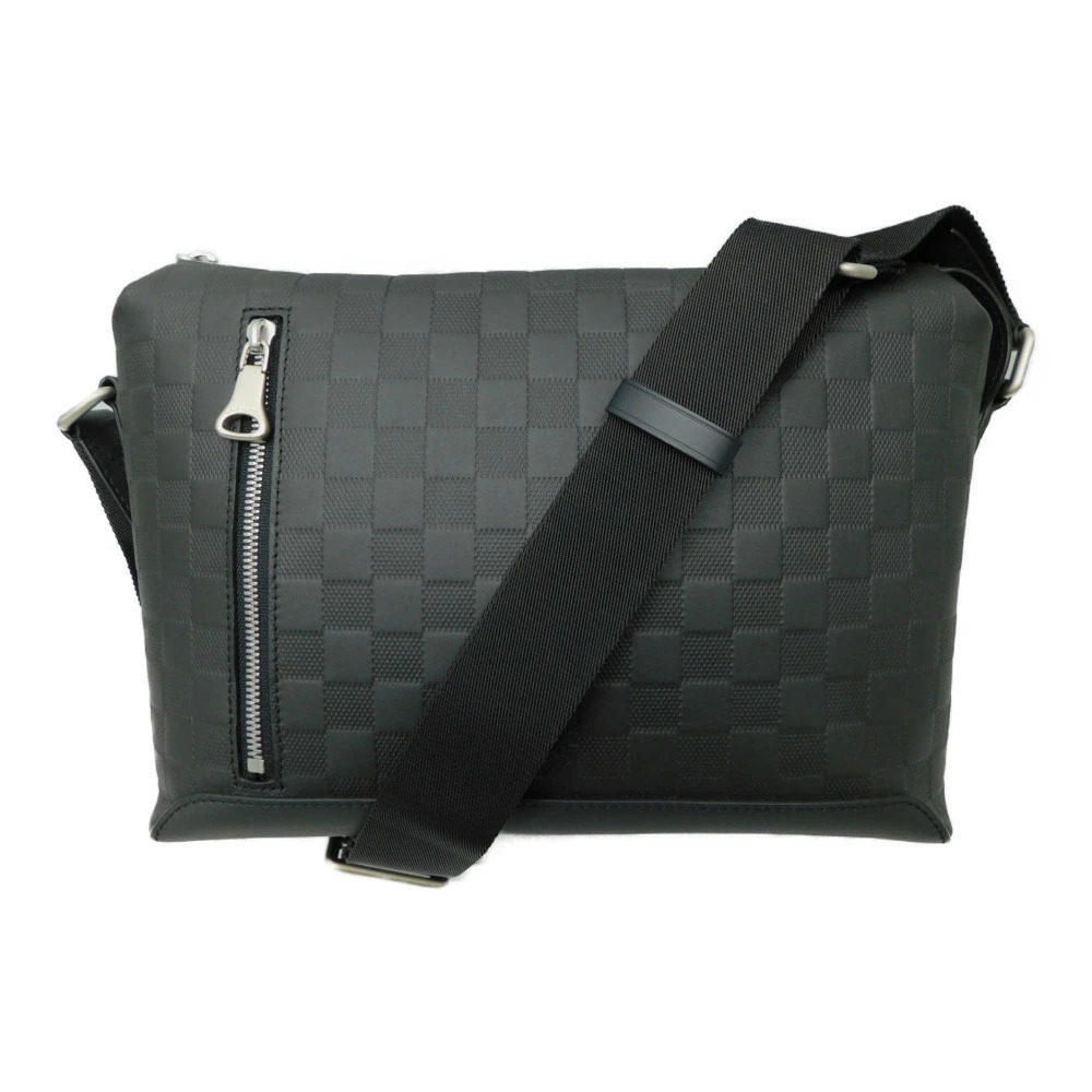 LOUIS VUITTON Discovery Messenger Damier Infini Black Shoulder Bag
